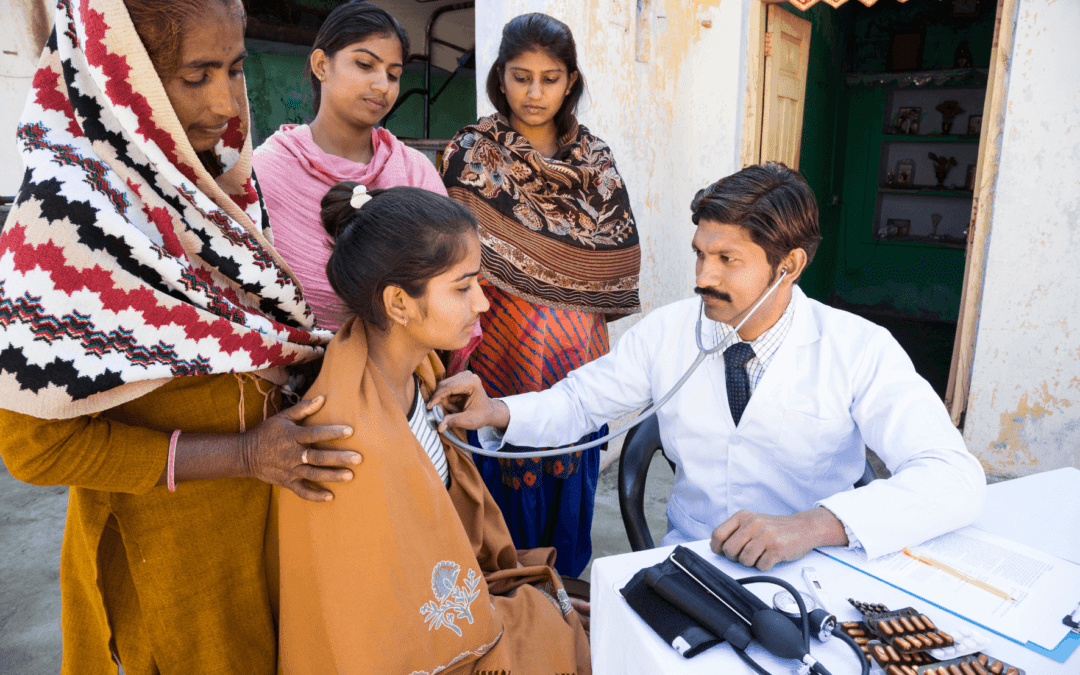 Doctor Examining Patients